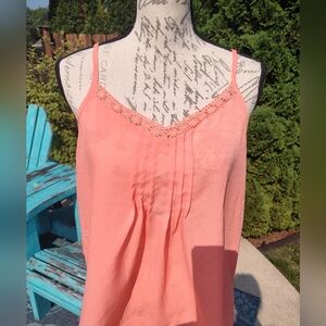 💥 3/$20 Spaghetti Strap Peach Top!